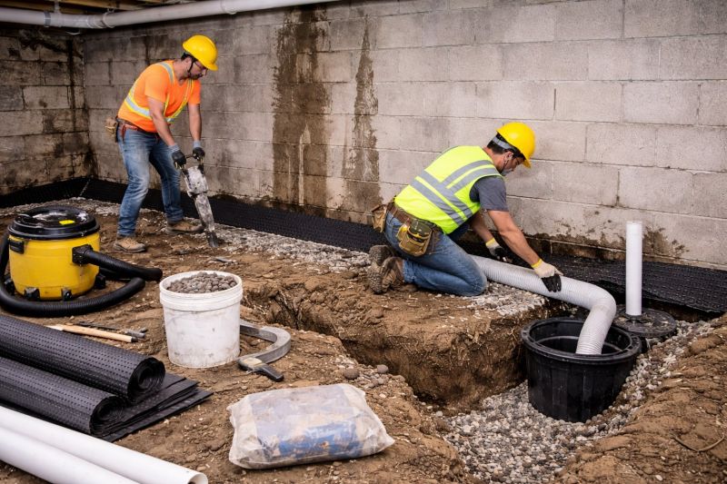 Basement Seepage Repair in Fort Wayne, IN