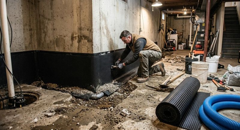 Basement Seepage Repair in Sarasota, FL