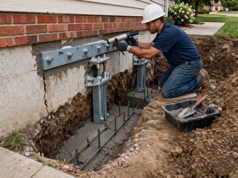 Foundation Structural Repair in Greenville, SC